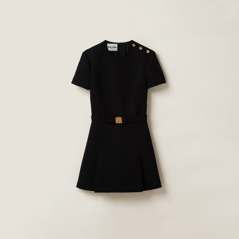 Grain de poudre mini-dress